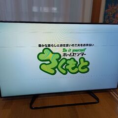 【画面不具合ありです】シャープ　液晶テレビ　2017年製の画像