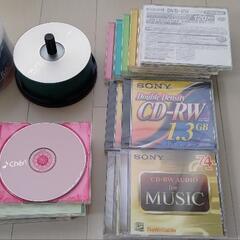 CD-R.CD-RW.DVD-RW.全部一緒に貰ってくれる方にあげます