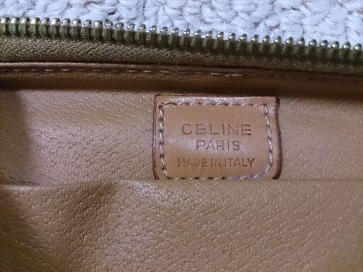 希少　CELINE オールドセリーヌ 極美品 マカダム柄 ポーチ