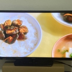 シャープテレビ　幅73×高さ44