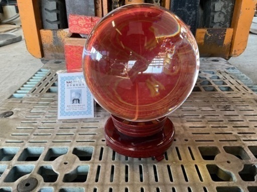 大玉！水晶！直径20センチ