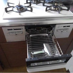 リンナイ RS31W27P14DGVW グリル付ガスビルトイン 3口 コンロ 52-6757 カフェベージュ　パールクリスタル
