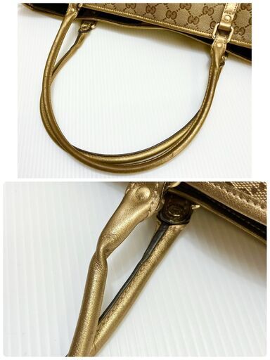 グッチ　GUCCI　GGキャンバス　PVC　トートバッグ　197953
