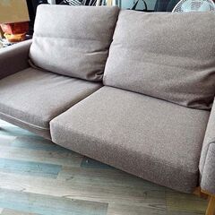 GREENCHI グリニッチ Newnormal Low Sofa 2シーター 二人掛けソファー オーク材 北欧家具