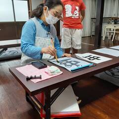 園児・小学生の書道教室　ふでともかきかた教室東京昭島教室の画像