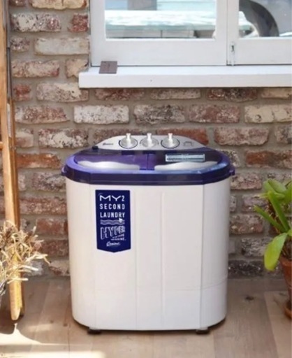 二層式小型洗濯機／洗濯機／二層式