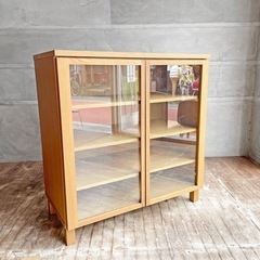 無印良品　食器棚(木製キャビネット) 