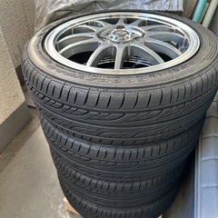 【受付終了】ホイール付 タイヤ  155/55R14 ミラ コペ...