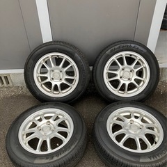 夏タイヤ 4本 ホイール付き 175/65R14 YOKOHAMA