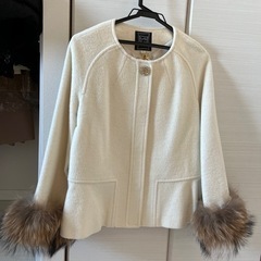 シンシアローリー　コート　腕のファー付きの画像