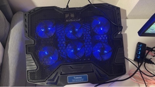 ノートパソコンクーラー・ファン　ほぼ新品