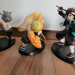 鬼滅のフィギュアの画像