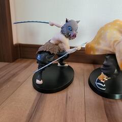 鬼滅のフィギュアの画像