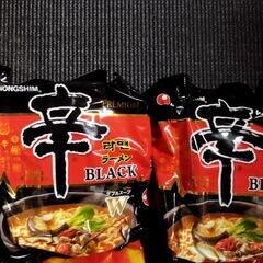 韓国　インスタントラーメンの画像