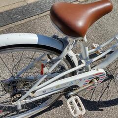 24インチ 自転車 女の子用(お問い合わせ本日のみ)の画像
