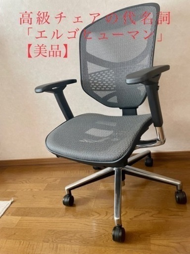 【今週末まで値下げ】エルゴヒューマン　エンジョイロータイプ　オフィスチェア