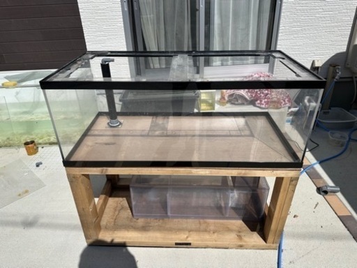 1200×600×450アクリルオーバーフロー水槽