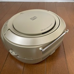 CDラジオプレーヤーの画像