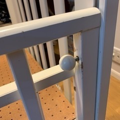 ベビーベッド　3段階　キャリー付きの画像