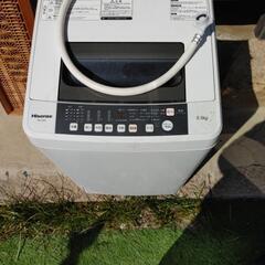 全自動洗濯機　Hisense 5.5kg　2017年製