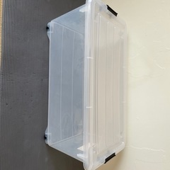 衣装ケース　クリア　コンテナの画像