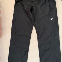 asicsウインドブレーカー上下セットの画像