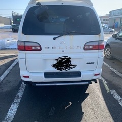 値下げ　稼働車　デリカスペースギア　アクティブフィールド　車検切れ間近　白　ホワイト　ガソリン車　の画像