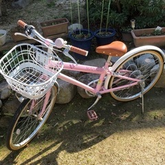 【取引中】女の子　自転車　24インチ