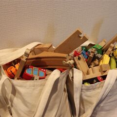 子供用木のおもちゃ　ブリオなど