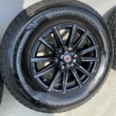 265/65R17 ホイールナット付スタッドレスタイヤ　