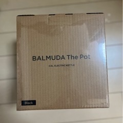 電子ケトル　BALMUDA The Pot 0.6L【新品】【値引交渉可】