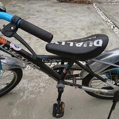 自転車 子供用 16インチ 補助輪付き 練習用の画像