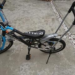 自転車 子供用 16インチ 補助輪付き 練習用の画像