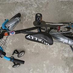 自転車 子供用 16インチ 補助輪付き 練習用の画像
