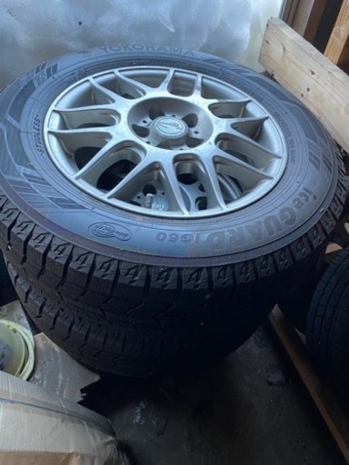 195/65R15  ヨコハマig60ホイール付