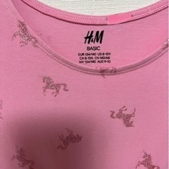 H&M キッズワンピース　140cmの画像