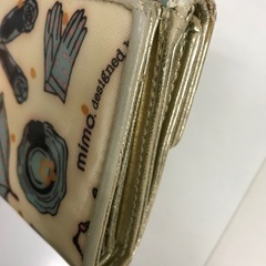 差し上げます！ガルシアマルケスmimoの二つ折り財布　使用感ありの画像