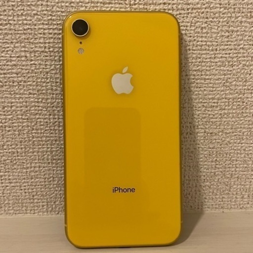 iPhone XR Yellow 64 GB SIMフリー
