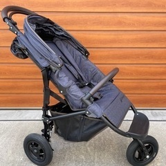 AIRBUGGY デニムベビーカー ココプレミア フロムバース MELANGE DENIM / ベビーカー 新生児～4歳