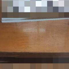 天然木一枚板無垢テーブル【引取限定】の画像