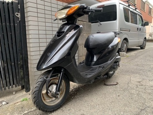 JOG（sa36j）前後タイヤ新品！軽整備済！便利なサイドスタンド付き！