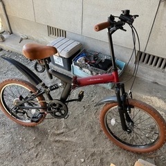 折りたたみ式マウンテンバイク