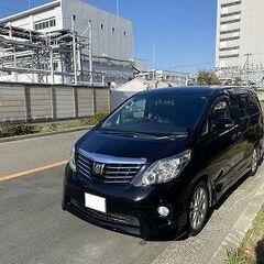 トヨタアルファード20  車検受けたて　大変綺麗です　両側パワスラ　ナビＴＶ　Ｂｌｕｅｔｏｏｔｈオーディオ　バックカメラ　フリップダウンモニター 　ＥＴＣ　スマートキー　プッシュスタート　の画像