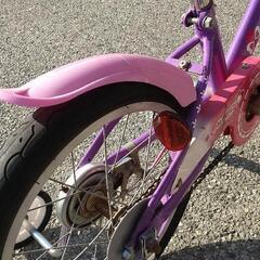 【取引中】子供用自転車補助付き　16インチ　の画像