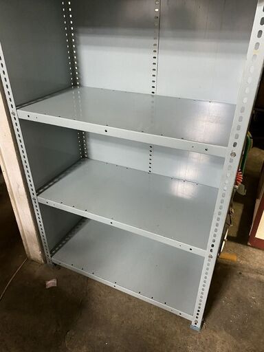 移転セール！３月２６日で出品終了！イトーキ 高級 業務用スチールラック 幅90×高さ210×奥行45cm グリーン メタルラック シェルフ 倉庫 店舗 ⑦