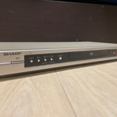 SHARP製　DVDデッキ　あげます