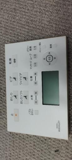 再値下げ【中古】TOTOウォシュレットF３　TCF4731用リモコン　白