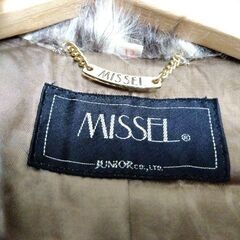 フェイクファー　コートの画像