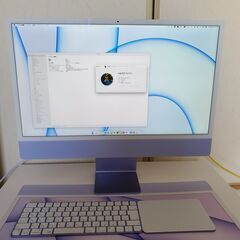 新品同様24インチiMac M1メモリ16GB Magic Tr...