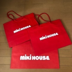 ミキハウス　ペーパーバッグ